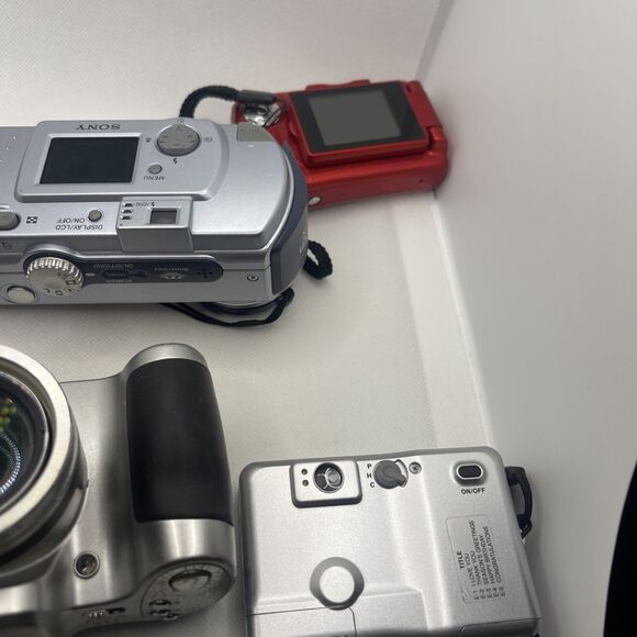 Digital Camera☆ Lot of 6 Miscellaneous Brands As Is For PARTS/REPAIRS - Picture 6 of 9